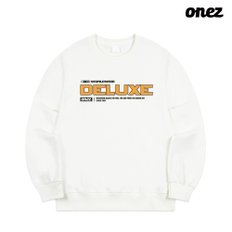 원즈 OZ 맨투맨 DELUXE (OZ262) 화이트