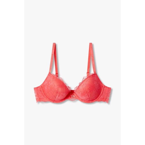 여성 플라워 레이스 리무브 푸쉬업 브라 0825185511000