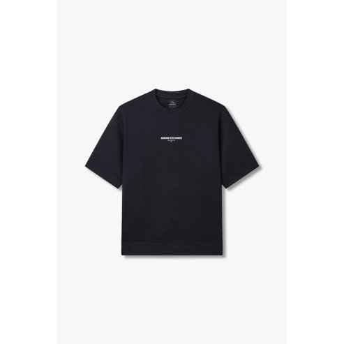 ARMANI EXCHANGE AX남성 시보리 디테일 스트레치 티셔츠 A415131014다크네이비