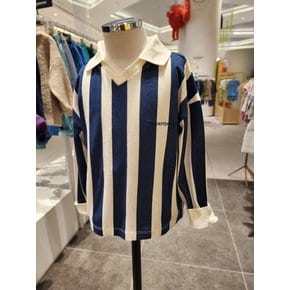 (C)BLUE STRIPES LONG SLEEVES KIDS(TC43-23)