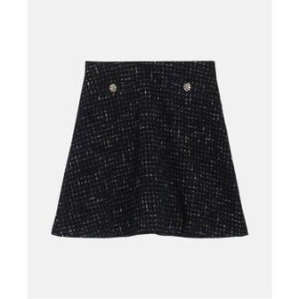 CLAUDIE PIERLOT 끌로디피에로 미니스커트 Schwarz CFPJU00465