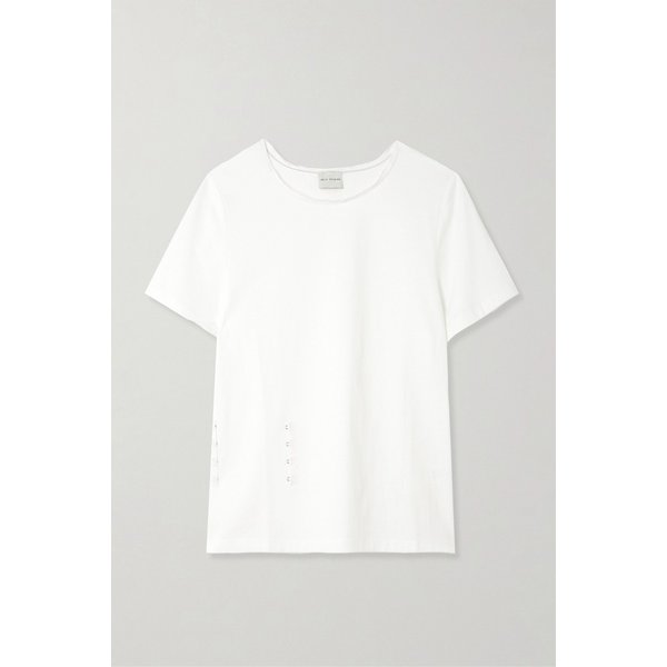 데이지 스튜디오 핀치 개더드 코튼 저지 티셔츠 46376663163021218