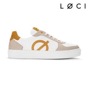 SEVEN WHITE/BEIGE/MUSTARD LC-007-005