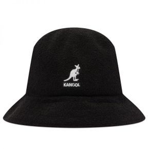 Kangol x 마스터마인드 플립 It 리버시블 양면 버킷햇 벙거지 모자 - 블랙 K3729PJ