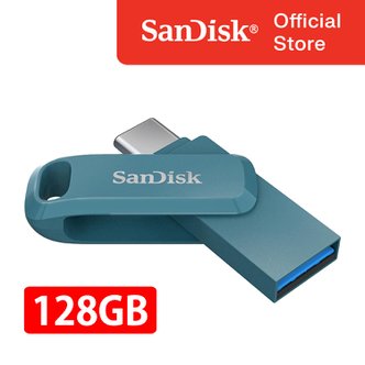 샌디스크 USB 메모리 SDDDC3 울트라 듀얼 GO C타입 OTG 128GB 128기가 USB 3.2 Gen1 블루 BLUE 무료배송