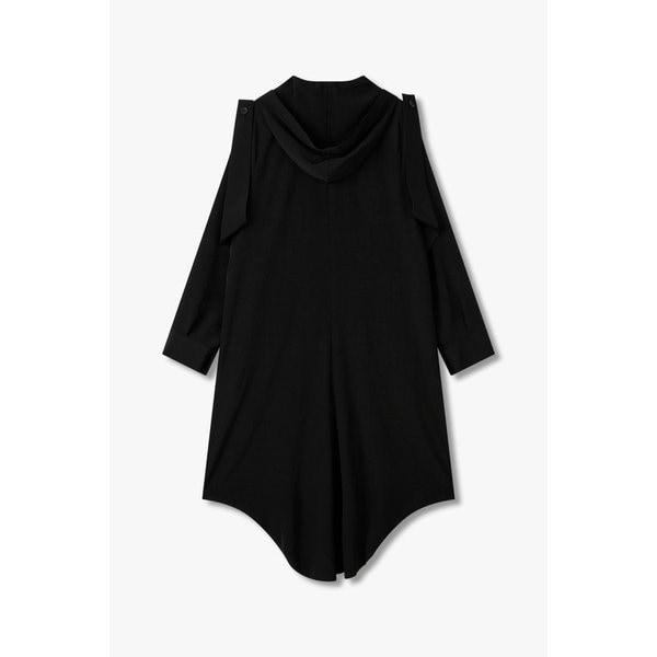 [FEMME] 후디드 크레이프 셔츠 드레스 6615161405000