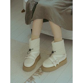 ljh5010 Platform padding ankle boots _ 2colors