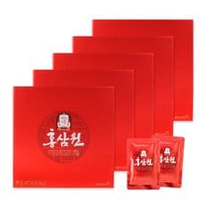 [9월 12일(목) 오후 13시까지 주문시, 명절전 배송] [트몰]정관장 홍삼원 50ml x 30포 5박스