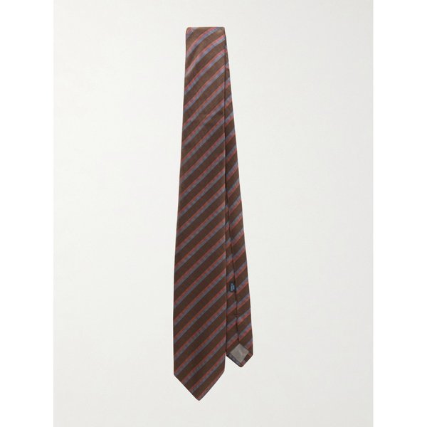 샤르베 8.5cm 스트라이프 실크 자카드 넥타이 46376663162965321
