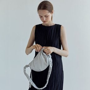 [7/24 예약배송] Daily Shirring Bag S Sleek Silver