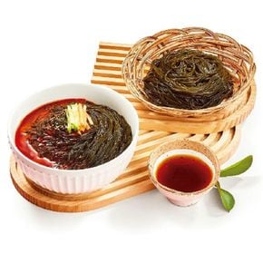 해초미인미역면10입 (미역면 180g 10입+비빔소스50g 5입+메밀소바 50g5입+김스프..[34241329]