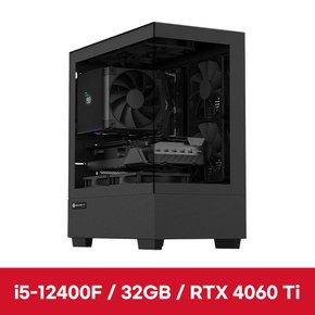 이엠텍 레드빗 PC PRO - I5O303 (i5-12400F / RTX 4060 Ti / 32GB (16Gx2) / NVMe 1TB)