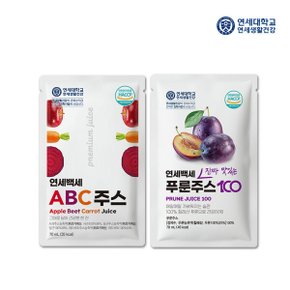 연세백세 ABC주스 70ml 30포+진짜 맛있는 푸룬주스100 70ml 30포