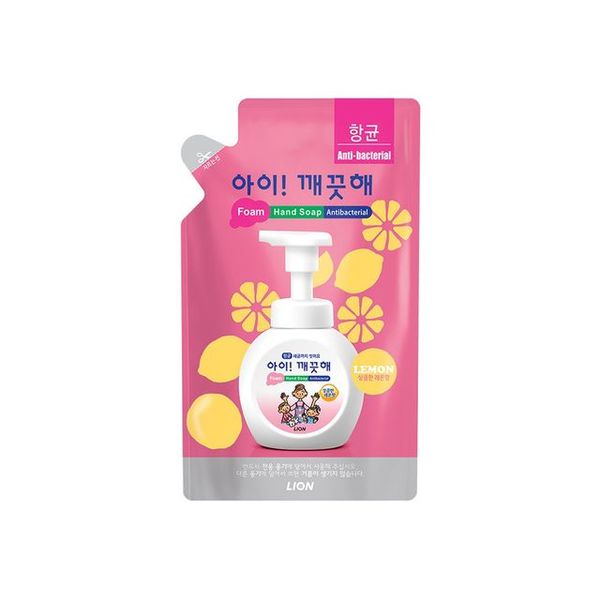 아이깨끗해 거품형 상큼한 레몬향 리필 200ml X ( 3매입 )