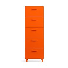 스트링 String Relief Chest Of Drawers Tall Orange  릴리프 서랍장 톨 오렌지(예약주문)