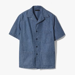 이스트하버서플러스 셔츠 ALBUQUERQUE 315/E SHIRT JACKET WASHED BLUE EHD1M10004A81