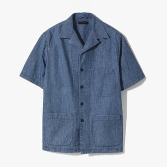 샌프란시스코마켓 이스트하버서플러스 셔츠 ALBUQUERQUE 315/E SHIRT JACKET WASHED BLUE EHD1M10004A81