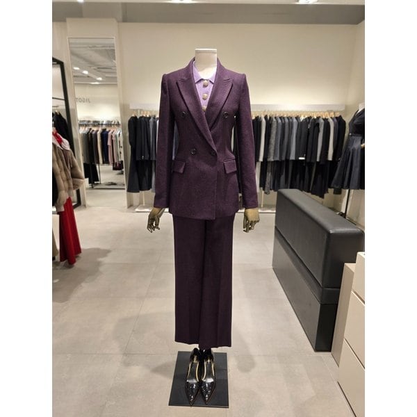 [파주점] 세트 울 블렌드 헤링본 자켓 + 슬림핏 팬츠 JRBA0JK731,JRBA0SL731