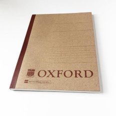 옥스포드노트 OXFORD 크라프트노트 A5 제본노트 7mm 60매 26줄 32절 소프트커버 1.5 [유진스토어