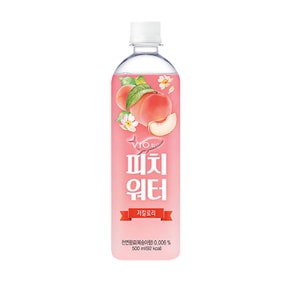 휘오 피치워터 500ml