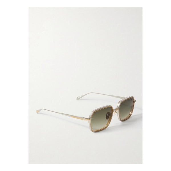 애드미럴 스퀘어 프레임 골드 실버톤 티타늄 선글라스 1647597346309042