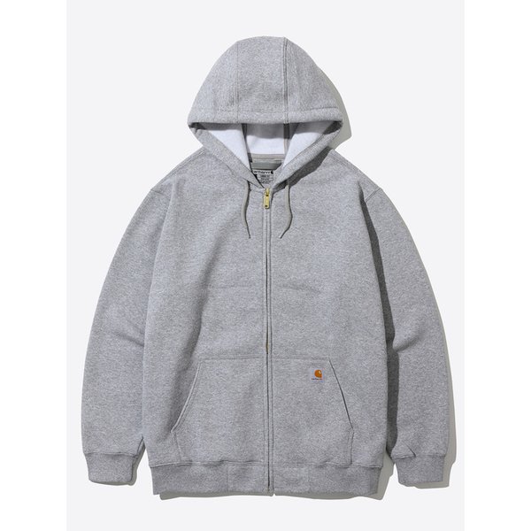 US핏 K122 미드웨이트 후드집업(그레이)