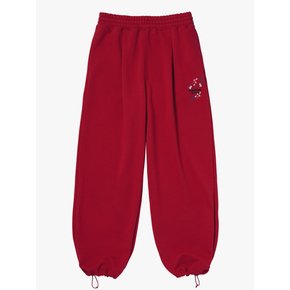 [코엑스몰] 바지  ESSENTIAL PAINTED WIDE PANTS-RED