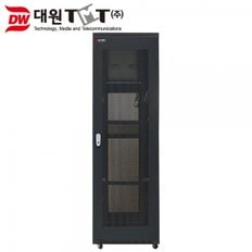 대원TMT DW-H2200T 타공문 허브랙 (착불배송) (허브랙)