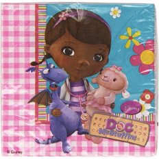 영국직구 꼬마의사맥스터핀스 Doc McStuffins 2겹 냅킨 (20팩)