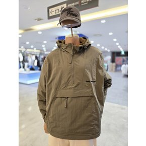 지프 배색 패치 아노락 패딩 점퍼 JP3JPU252