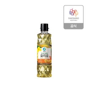 요리유(무색) 500ml x 4개