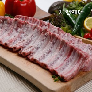 자연에더 [냉장] 축협 한돈 돼지고기 등갈비 500g