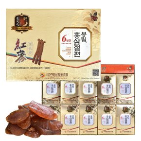 6년근 봉밀 절편홍삼 (홍삼함량 70% 20g X 10각) 새제품 홍삼함량 80%