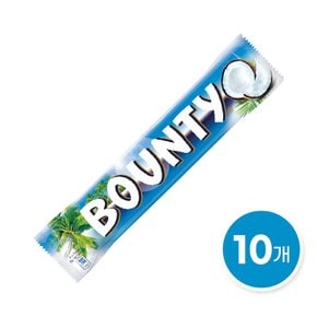 [해외직배송] 바운티 코코넛 초콜릿 바 57g x 10개