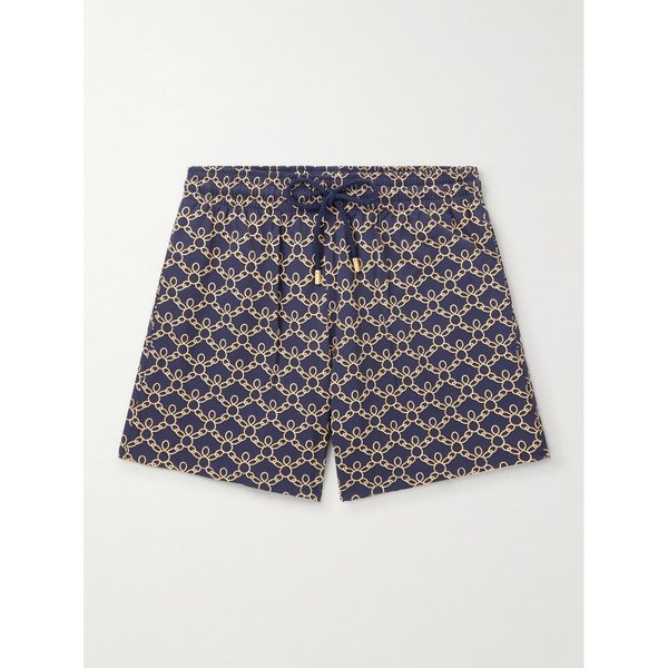 빌보콰 무어리스 스트레이트 레그 미드 렝스 프린트  스윔 쇼츠 46376663162874801