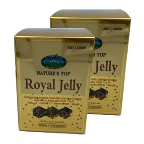 호주 네이쳐스탑 로얄젤리 Royal Jelly 500mg 180정x2