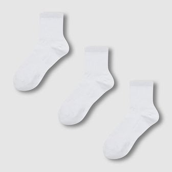 JAJU 여 JAJU AIR 메시 중목 양말 3족 J146203401001