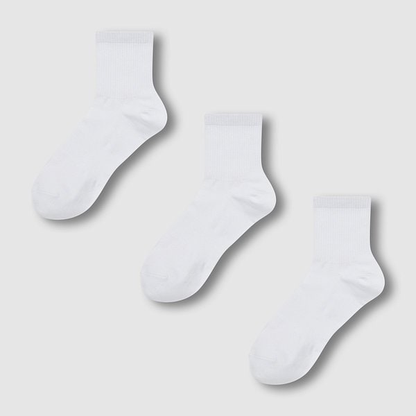 여 JAJU AIR 메시 중목 양말 3족 J146203401001