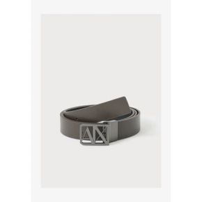Armani Exchange 아르마니 익스체인지 리버서블 플레이트 유니섹스 - 벨트 검정/진회색 8066887