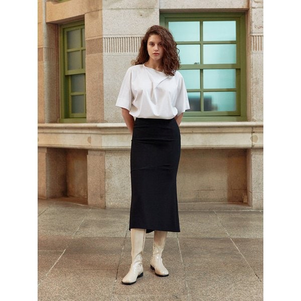 TWS DART FLARED SKIRT _2 COLOR