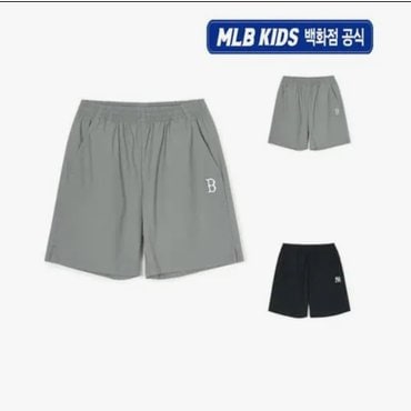 MLB키즈 광주신세계 (딘독)25SS베이직 스포티브 트리코트 5부팬츠 (2color) 7ASMB0753