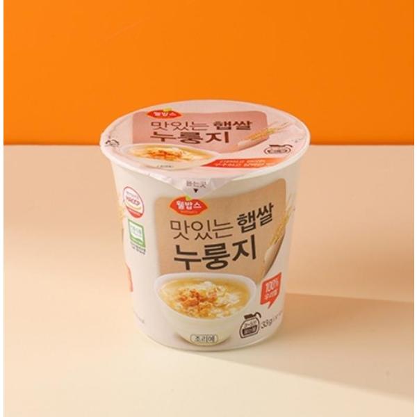 확대된 대표 오성 쌀컵누룽지33gx30개입 간편 건강 간식(1)
