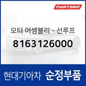 선루프 모터 (8163126000)  싼타페 현대모비스 부품몰