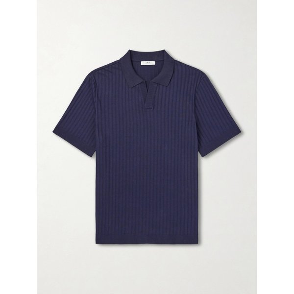 미스터 피 코튼 자카드 폴로 티셔츠 46376663163004786