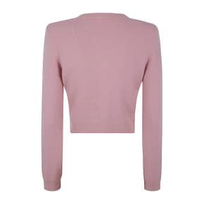 [해외배송] 셀프포트레이트 엠블리쉬 가디건 AW24 079CP PINK