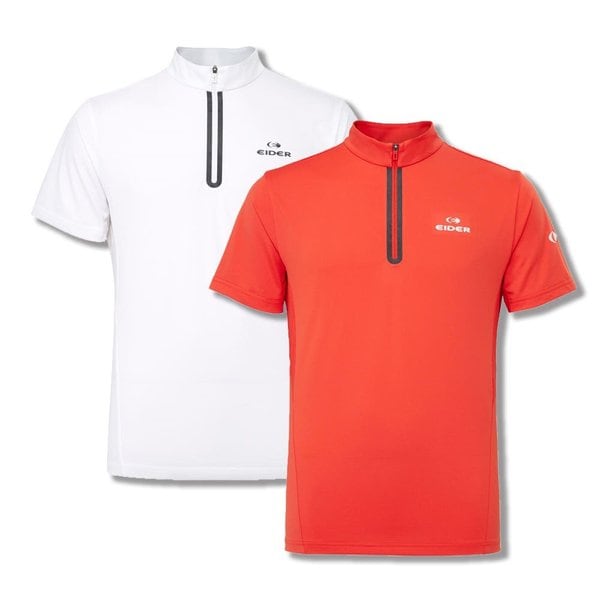 [부산점] 헤리티지 남성 반팔 짚업 티셔츠 DMM25232