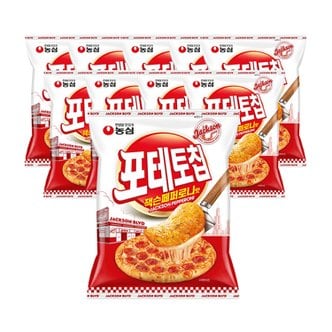 너만아는과자점 농심 포테토칩 잭슨페퍼로니맛x10개 50g / 감자칩 스낵