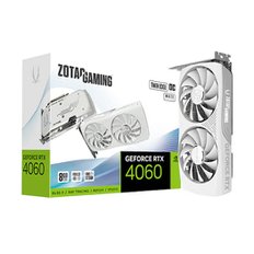 조텍-ZOTAC GAMING 지포스 RTX 4060 TWIN Edge OC D6 8GB White ~