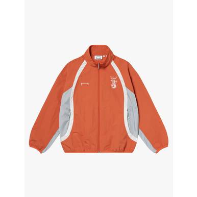 FC EMBLEM TRACK JACKET-ORANGE