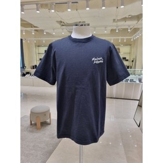 메종키츠네 [부산점] 남성 핸드라이팅 컴포트 반팔 티셔츠 MM00126KJ0118-O197